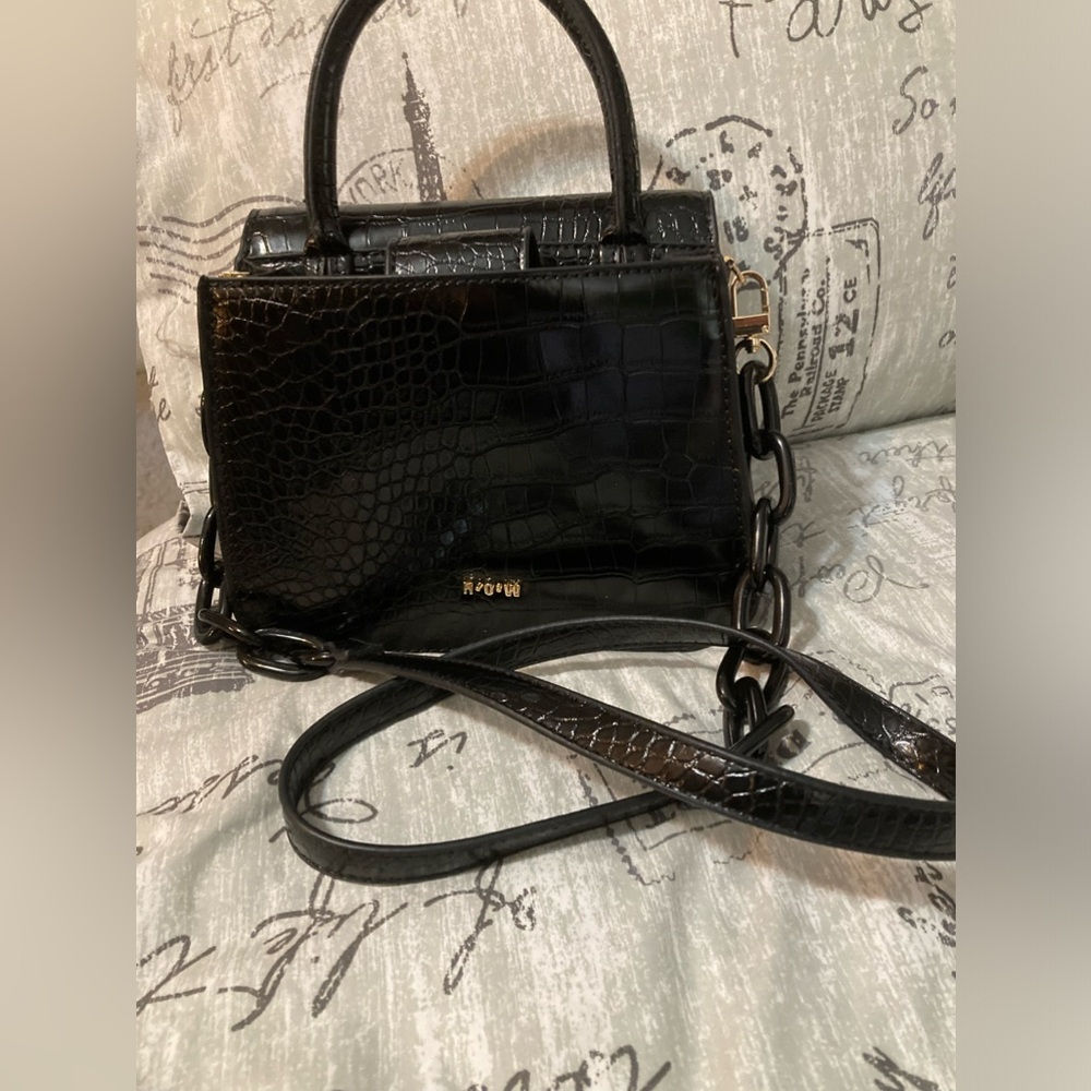 H.O.W. From House of Want, the Newbie Small Satchel Bag—Vegan leather.